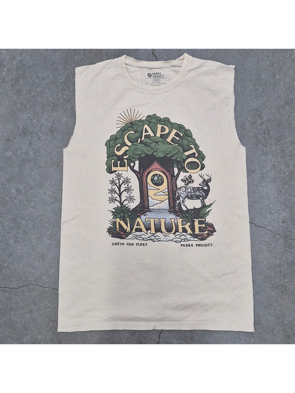 Parks Projects Escape to Nature Sleeveless T Shirt